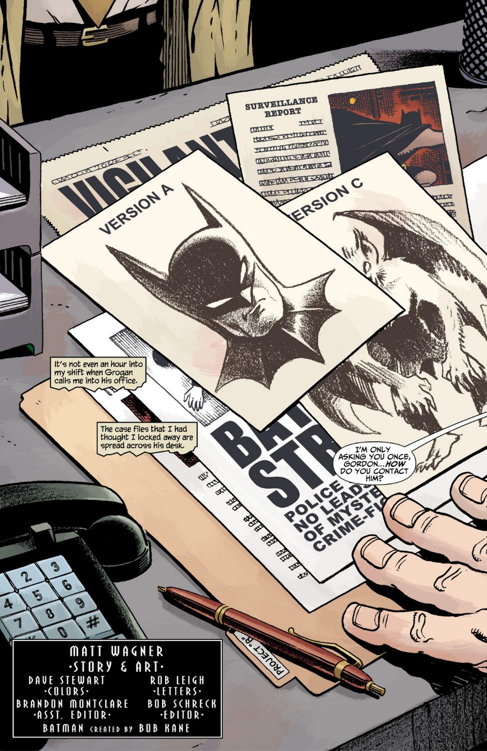 Comic book panel